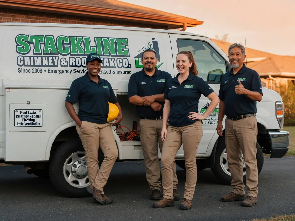 Chimney flashing repair company in Lakehead, CA